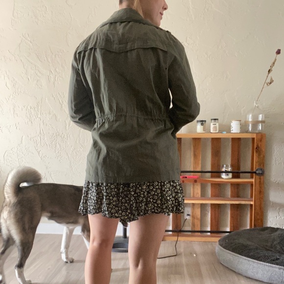 Hunter green jacket/outerwear - Picture 2 of 2